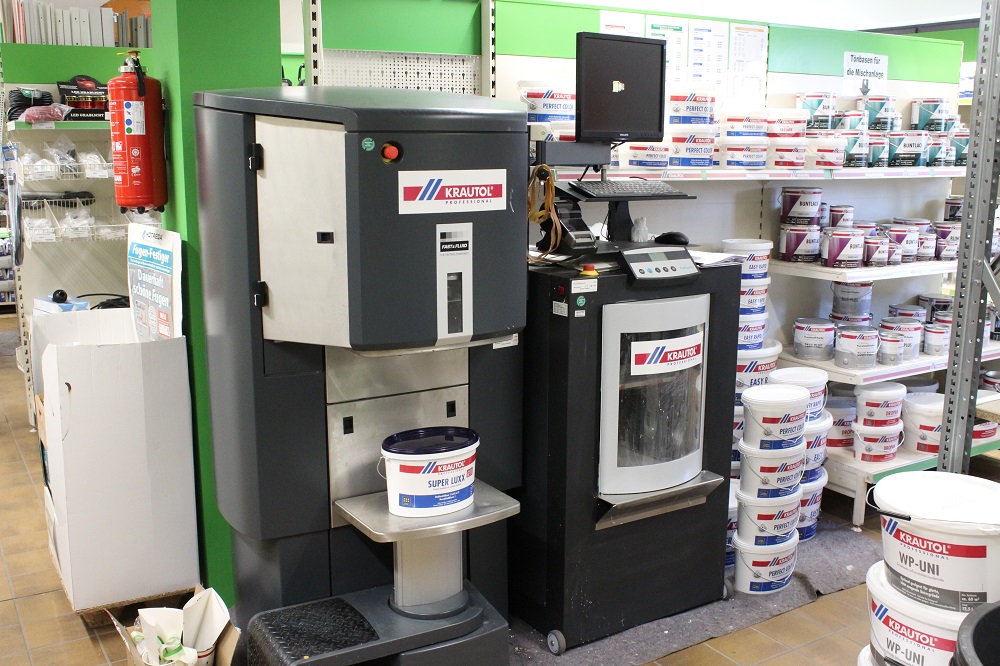 Farbmischmaschine